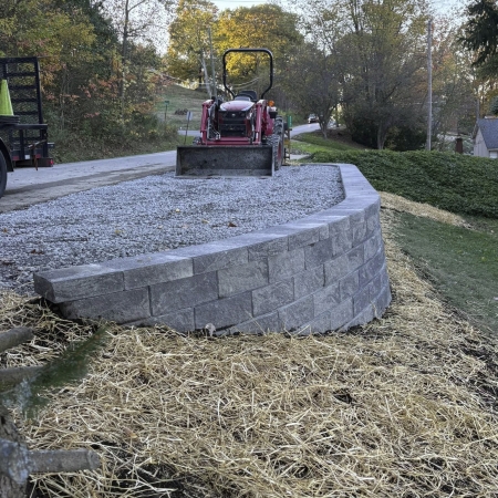 Custom Cut Lawn Care work example